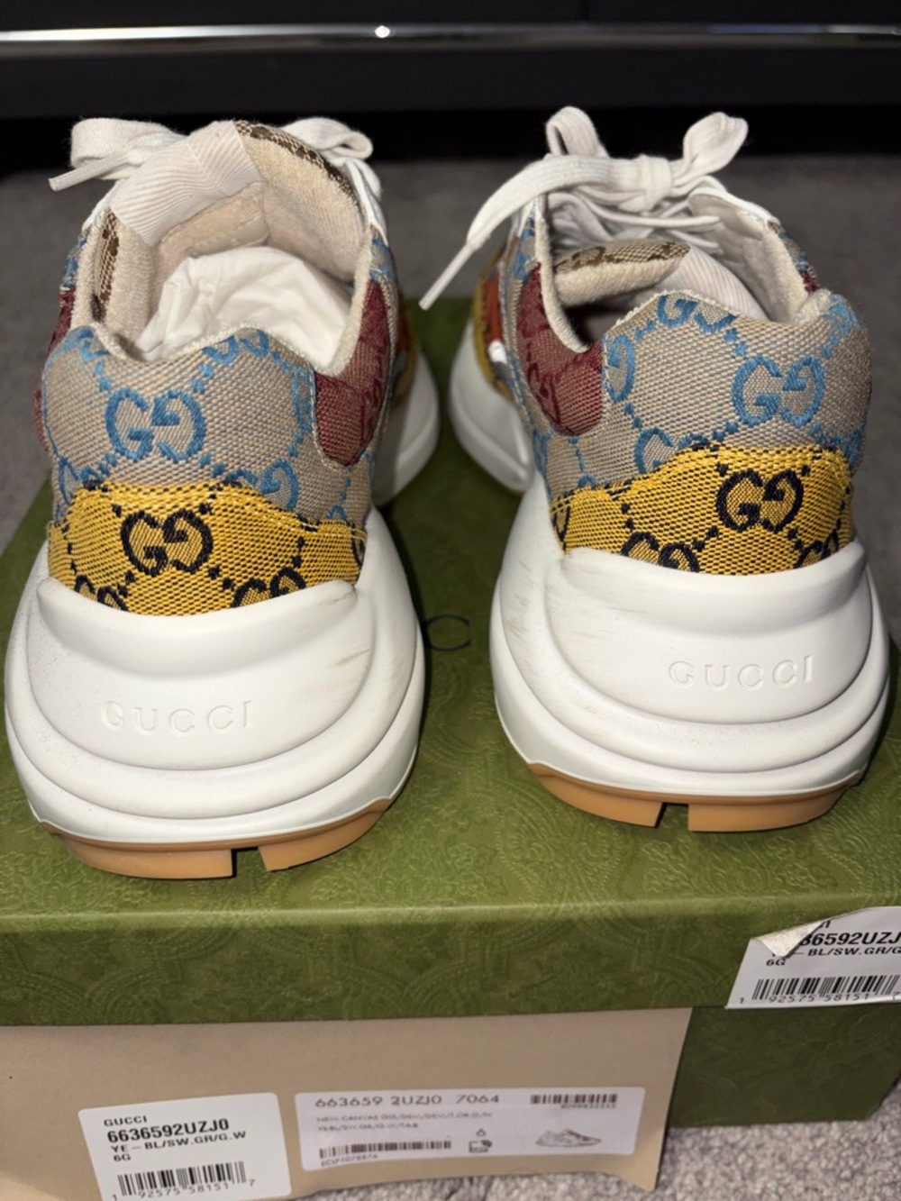 Gucci Rython Sneakers - Picture 4 of 5